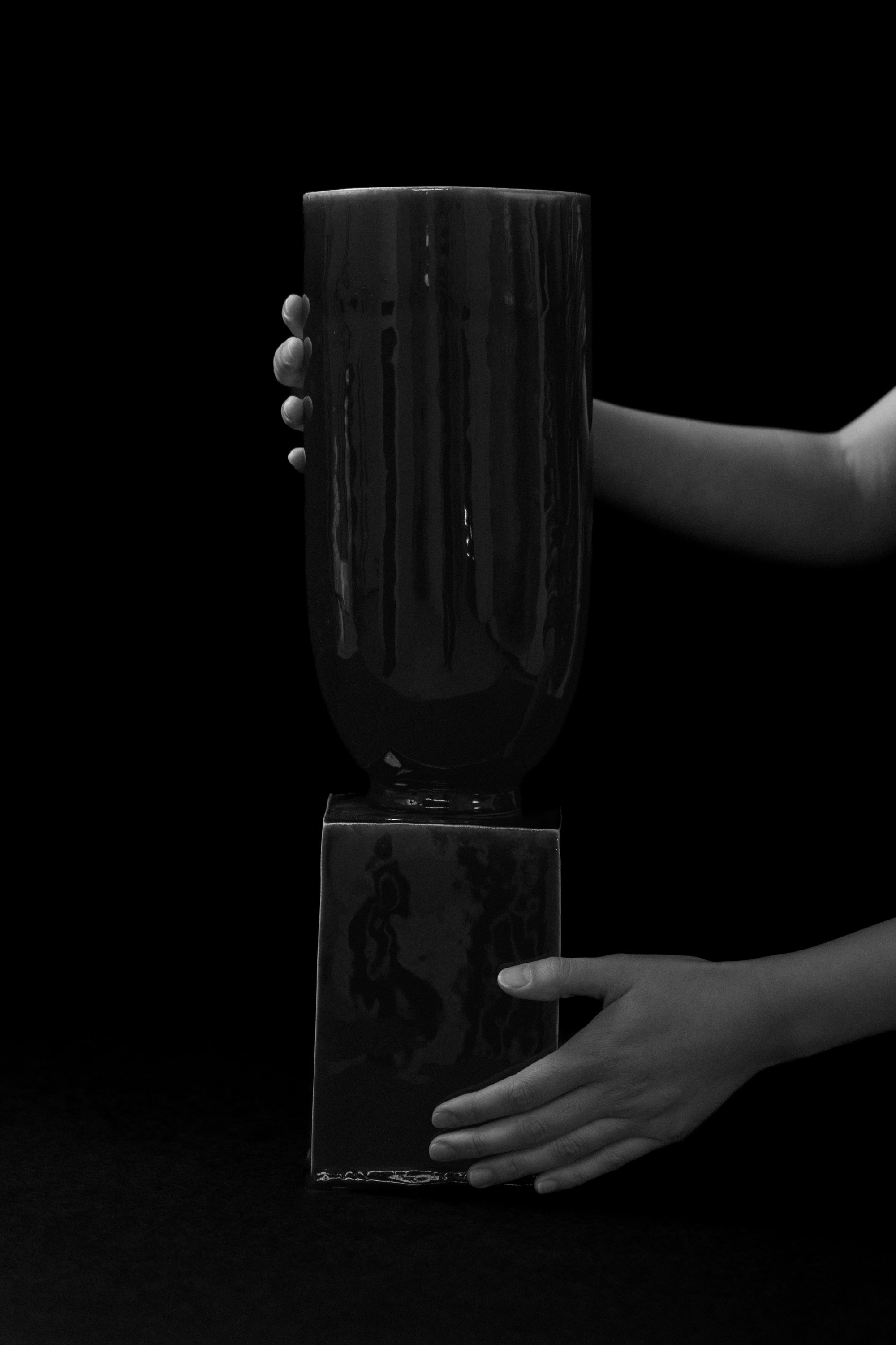 Julien No. 1 Small Black Amber